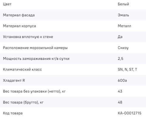 Холодильник MAUNFELD (Маунфилд) MFF144SFW