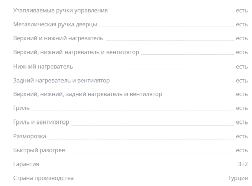 Электрический духовой шкаф Zigmund-Shtain (Зигмунд-Штайн) E 149 W