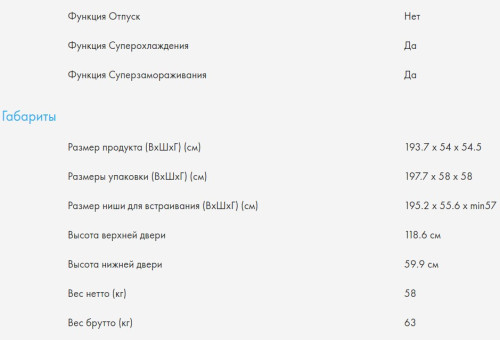 Встраиваемый холодильник Haier (Хайер) HRF310WBRU