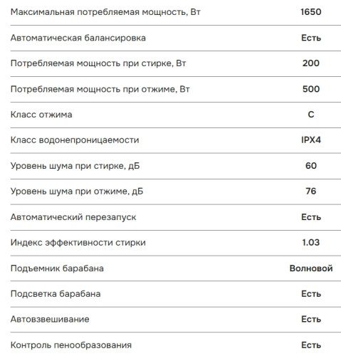 Стиральная машина NORD (Норд) i-WSB 6100 W