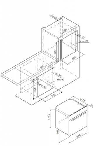 Электрический духовой шкаф Graude (Грауде) BE 60.2 S