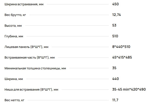 Газовая варочная панель Krona (Крона) HAGEL 45 BL W