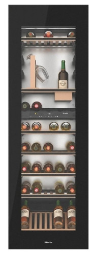 Встраиваемый винный шкаф Miele (Мили) KWT 6722 iGS Obsidian Black