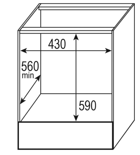 Электрический духовой шкаф Zigmund-Shtain (Зигмунд-Штайн) E 145 W