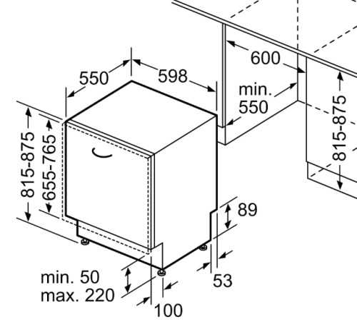 Встраиваемая посудомоечная машина NEFF (Нефф) S197TCX00E