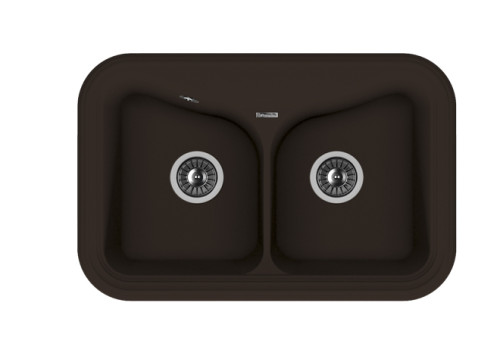 Кухонная мойка Florentina (Флорентина) Крит 780А, мокко