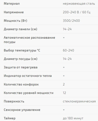 Настольная индукционная плита Caso (Касо) Maitre 3500