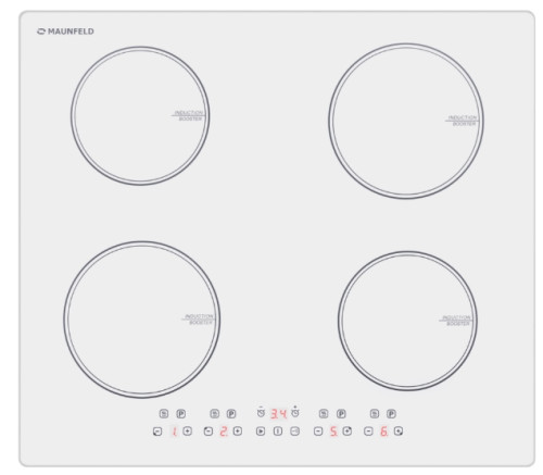 Индукционная варочная панель MAUNFELD CVI594WH