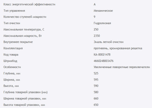 Электрический духовой шкаф HOMSair (ХОМСэйр) OES604WH