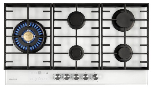 Газовая варочная панель Hiberg (Хайберг) VM 9155 W