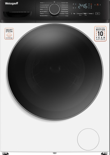 Встраиваемая стиральная машина Weissgauff (Вайсгауф) WM 4627 Touch Inverter Steam