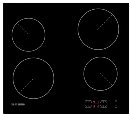 Электрическая варочная панель Samsung (Самсунг) NZ64T3506AK/WT