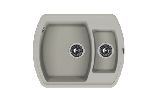 Кухонная мойка Florentina (Флорентина) Нире 630К, грей