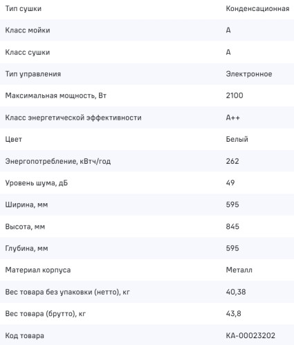 Посудомоечная машина MAUNFELD (Маунфилд) MWF60120W