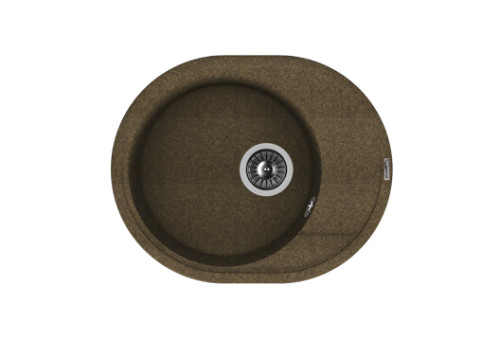 Кухонная мойка Florentina (Флорентина) Родос 580, коричневый