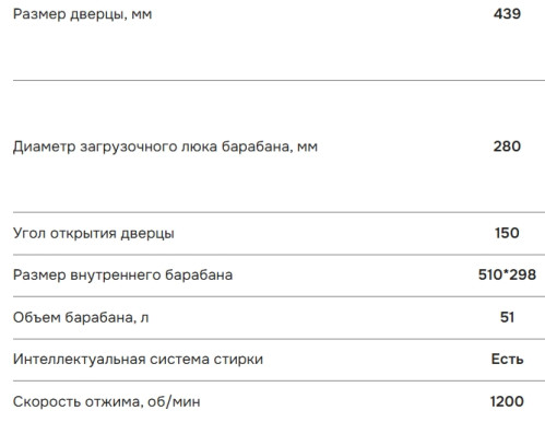 Стиральная машина NORD (Норд) i-WS2 812 W