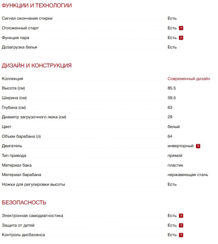 Стиральная машина Kuppersberg (Купперсберг) WM 600 W
