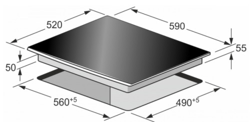 Индукционная варочная панель Kaiser (Кайзер) KCT 6705 FI Ara