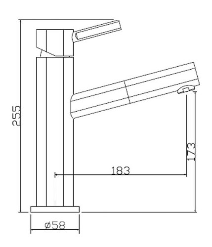 Смеситель Seaman Eco Venice SSN-1394P
