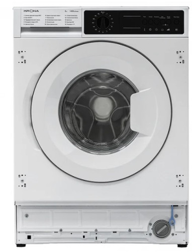 Встраиваемая стиральная машина Krona (Крона) KALISA 1400 8K WHITE
