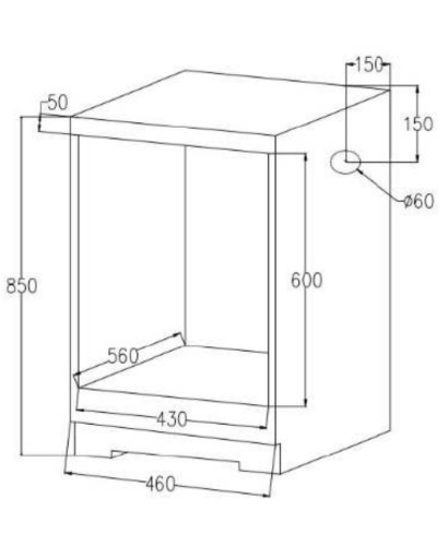 Электрический духовой шкаф Meferi (Мефери) MEO4511WH COMFORT PLUS
