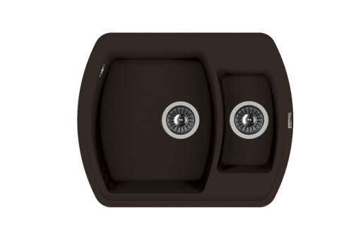 Кухонная мойка Florentina (Флорентина) Нире 630К, мокко