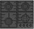Газовая варочная панель Gorenje (Горенье) GT 641 ZB