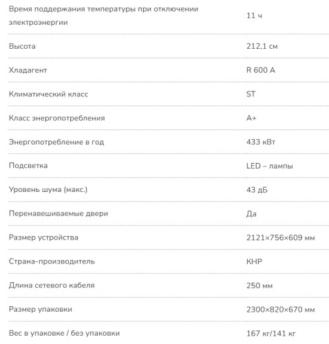 Встраиваемый холодильник MILLEN (Миллен) MBI453MaxPro