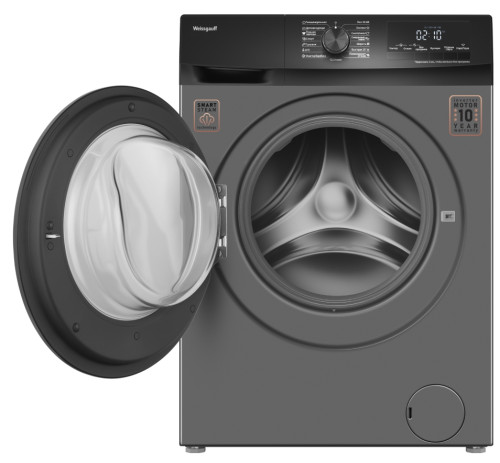 Стиральная машина Weissgauff (Вайсгауф) WM 4947 DC Inverter Steam Grey