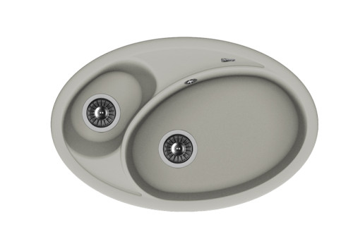 Кухонная мойка Florentina (Флорентина) Селена 780, грей