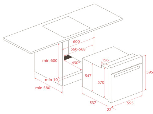 Электрический духовой шкаф Kuppersberg (Купперсберг) FPH 611 B