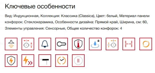 Индукционная варочная панель Smeg (Смег) SIM3644MWH