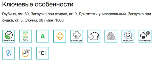 Стиральная машина с сушкой Electrolux (Электролюкс) EW7W2492E