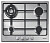 Газовая варочная панель Candy (Канди) CPG 64 SQP X