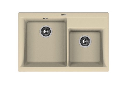 Кухонная мойка Florentina (Флорентина) Касси 780, шампань