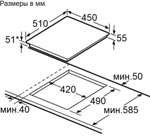 Электрическая варочная панель MAUNFELD (Маунфилд) AVCE4531BK