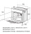 Электрический духовой шкаф Meferi (Мефери) MEO604WH POWER