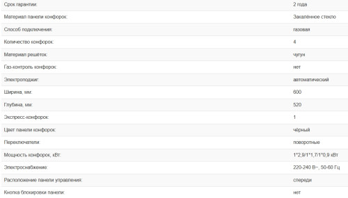 Газовая варочная панель Weissgauff (Вайсгауф) HG 640 BGV