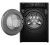 Встраиваемая стиральная машина Weissgauff (Вайсгауф) WM 59411 Direct Drive Inverter Steam Matt Black