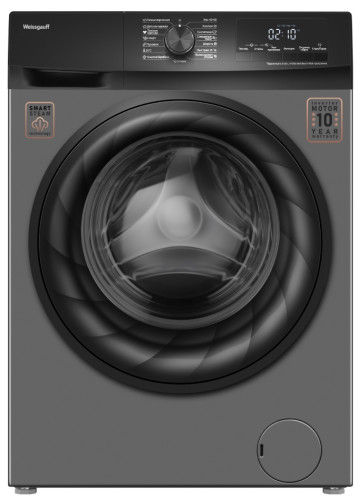 Стиральная машина Weissgauff (Вайсгауф) WM 4947 DC Inverter Steam Grey