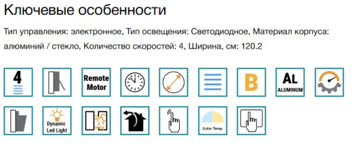 Вытяжка Falmec (Фалмек) Shelf 120 NERO (CKMN20.E1P2 ZZZN400F)