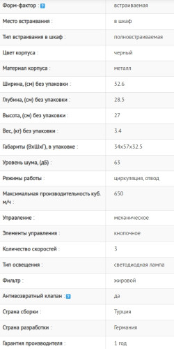 Встраиваемая вытяжка Schaub Lorenz (Шауб Лоренц) SLD ES5210