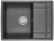 Кухонная мойка Granula (Гранула) GR-6501 шварц