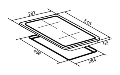 Газовая варочная панель ORE (Оре) LGA30AW