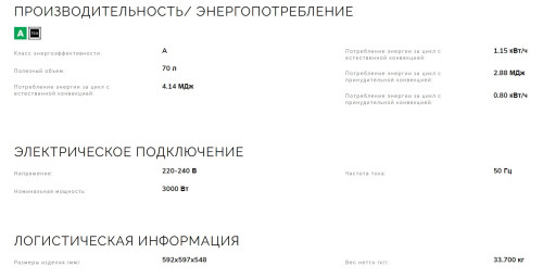 Электрический духовой шкаф Smeg (Смег) SF800AO