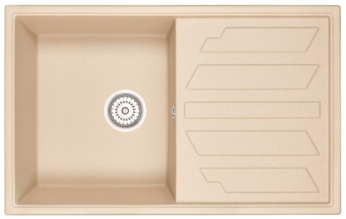 Кухонная мойка GRANULA (Гранула) GR-8002 790*500 мм брют