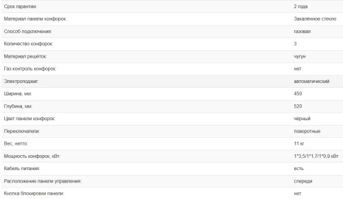 Газовая варочная панель Weissgauff (Вайсгауф) HG 430 BGV