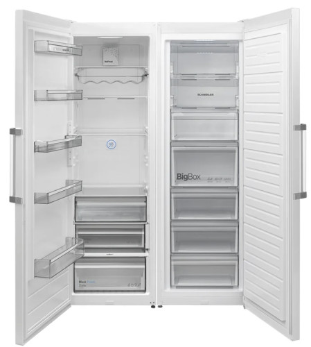 Холодильник Scandilux (Скандилюкс) SBS711EZ12W