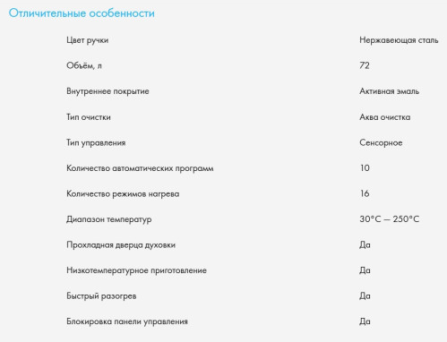 Электрический духовой шкаф Haier (Хайер) HOQ-P16AS5SX
