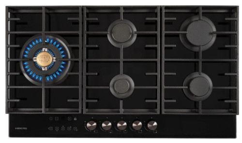 Газовая варочная панель Hiberg (Хайберг) VM 9155 B